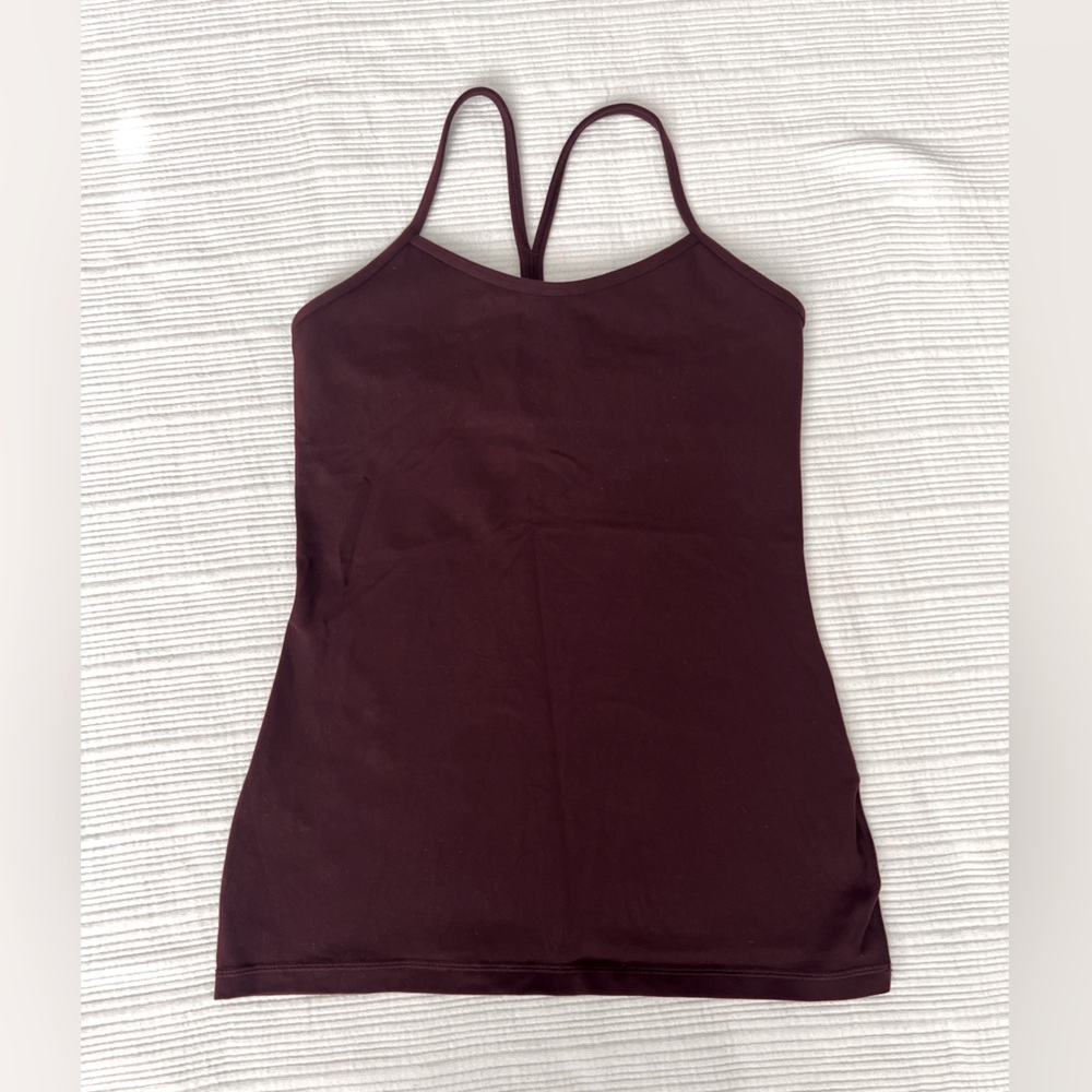 Lululemon Power Y Racerback Bra Top in “Bordeaux Drama” - Picture 4 of 4